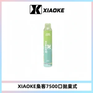 XIAOKE梟客7500Puffs跑馬燈拋棄式電子煙 可發光一次性